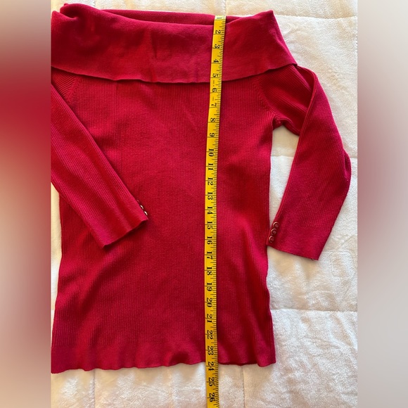 NY&Co Cowl Neck Sweater top - Picture 6 of 7